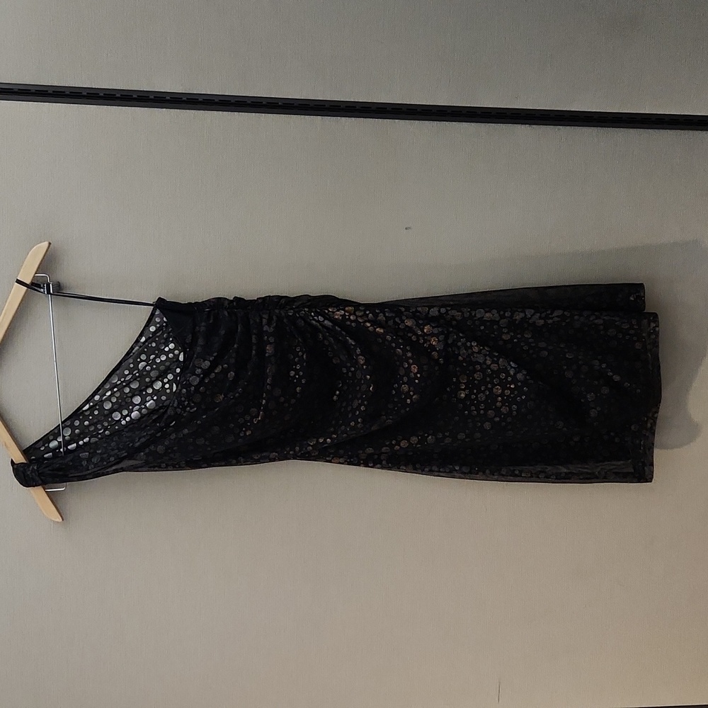 David Meister One Shoulder Dress Size 8